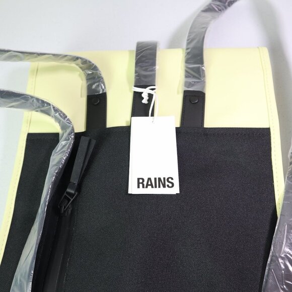 NEW Rains Unisex  Backpack Mini in Color Straw Yellow main image 5